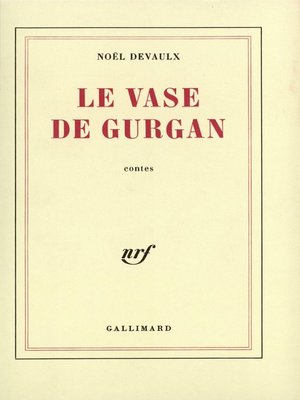 cover image of Le vase de Gurgan